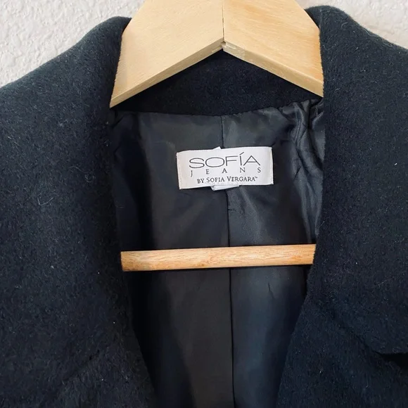 ✨ Sofia Jeans Wool Blend Coat – Size Large ✨ - Picture 2 of 7